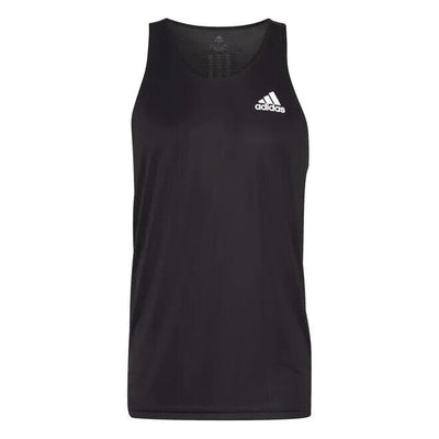 Adidas Mens Own The Run Singlet in Black Size 2XL ** V524