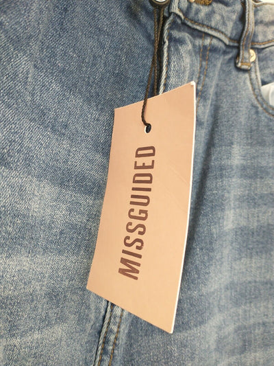 Missguided Slim Fit Flared Jeans Size UK 8