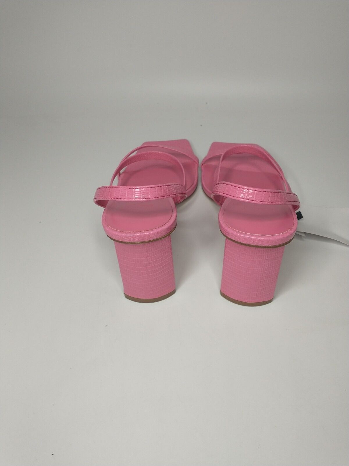 Mango Block Helled 3 Strap Sandal - Pink. UK 3 **** Ref VS2