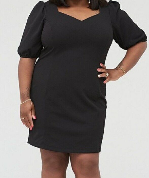 Judi Love Black Dress Uk18****Ref V378