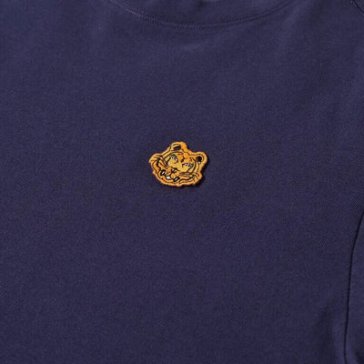 Kenzo Tiger Crest Navy Blue T-Shirt. Size 2XL.