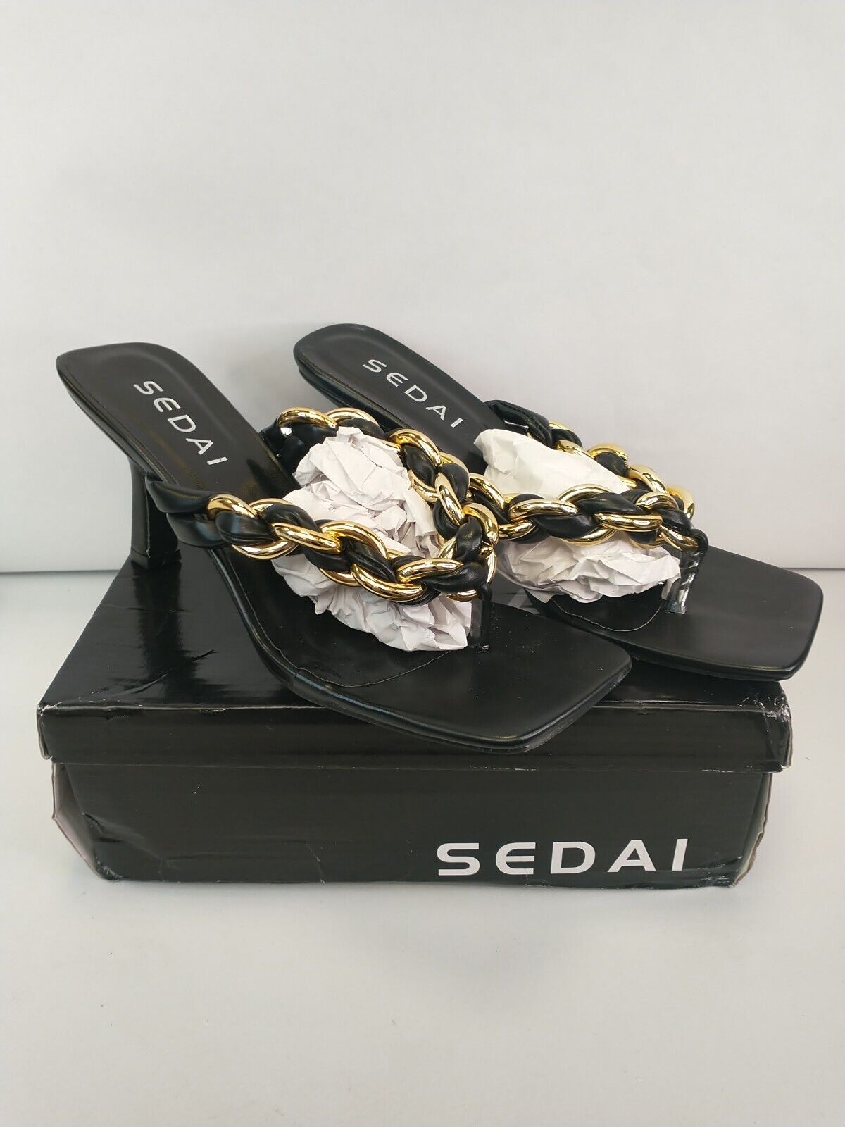 Sedai Heeled Sandal. UK Size 6.  ****Ref VS2