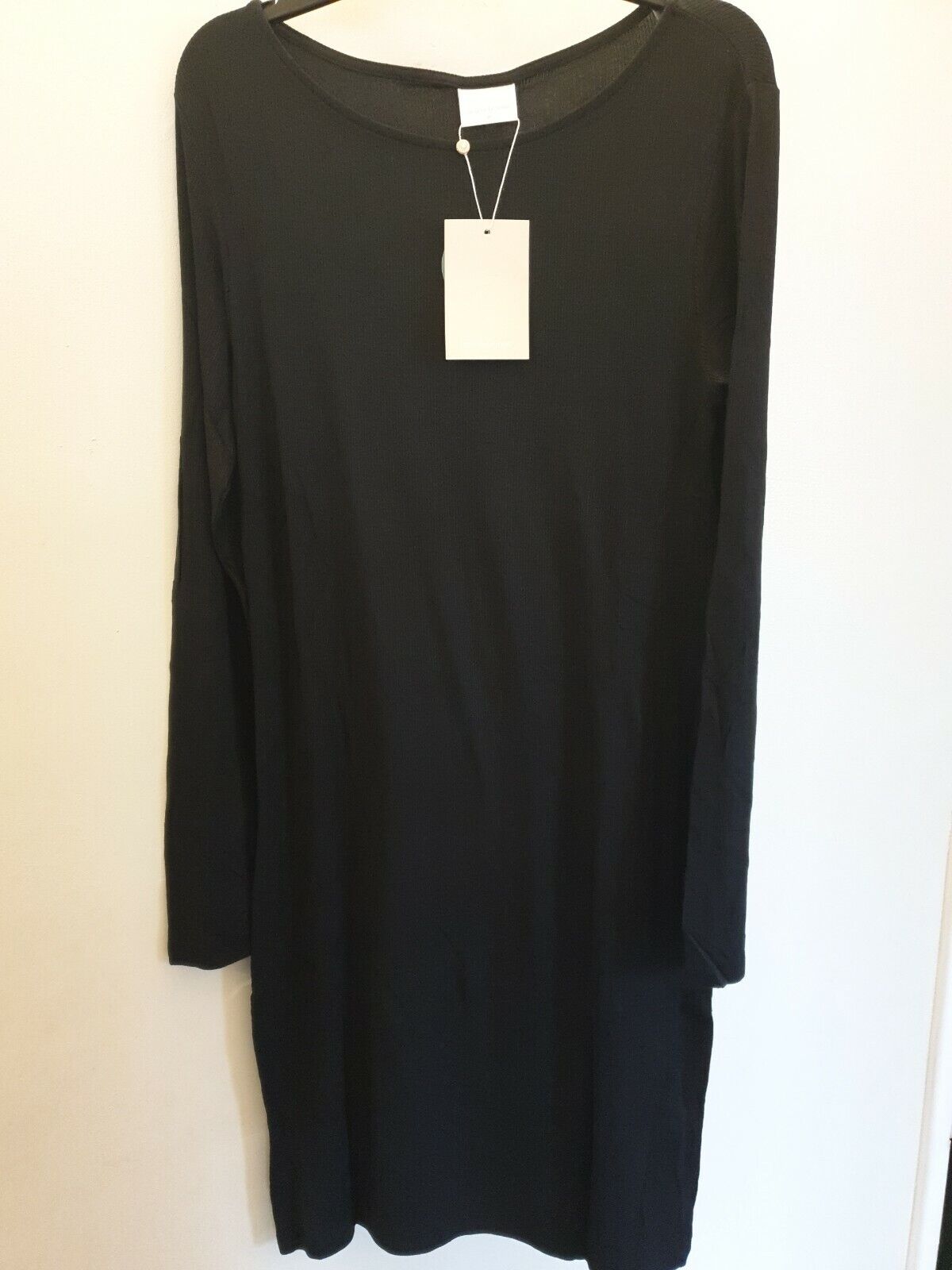 mamalicious ML Sanny L/S Jersey Dress Black Long Sleeve XL Ref R16