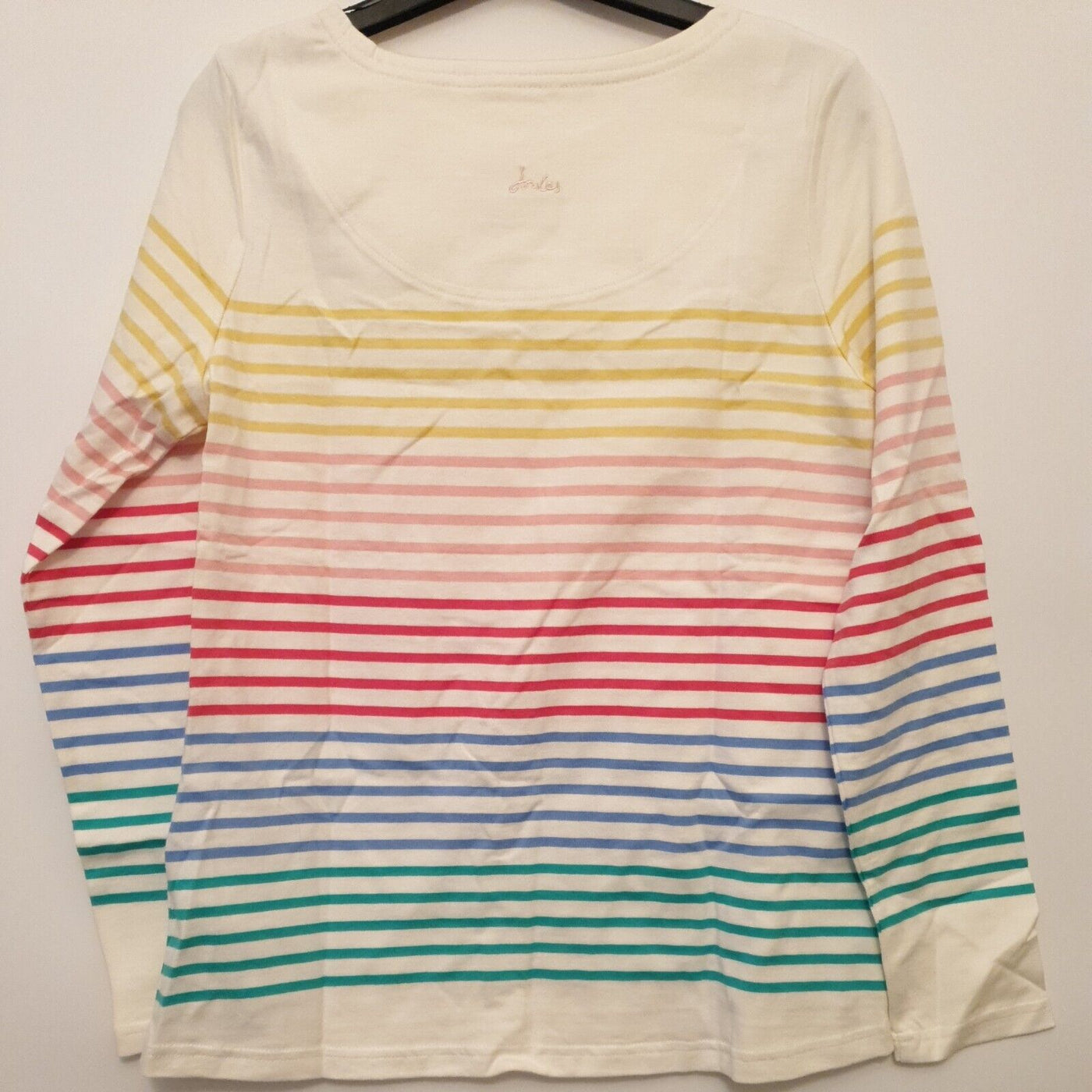 Joules Harbour Multi Stripe Long Sleeve Top UK Size 10 ****Ref V369