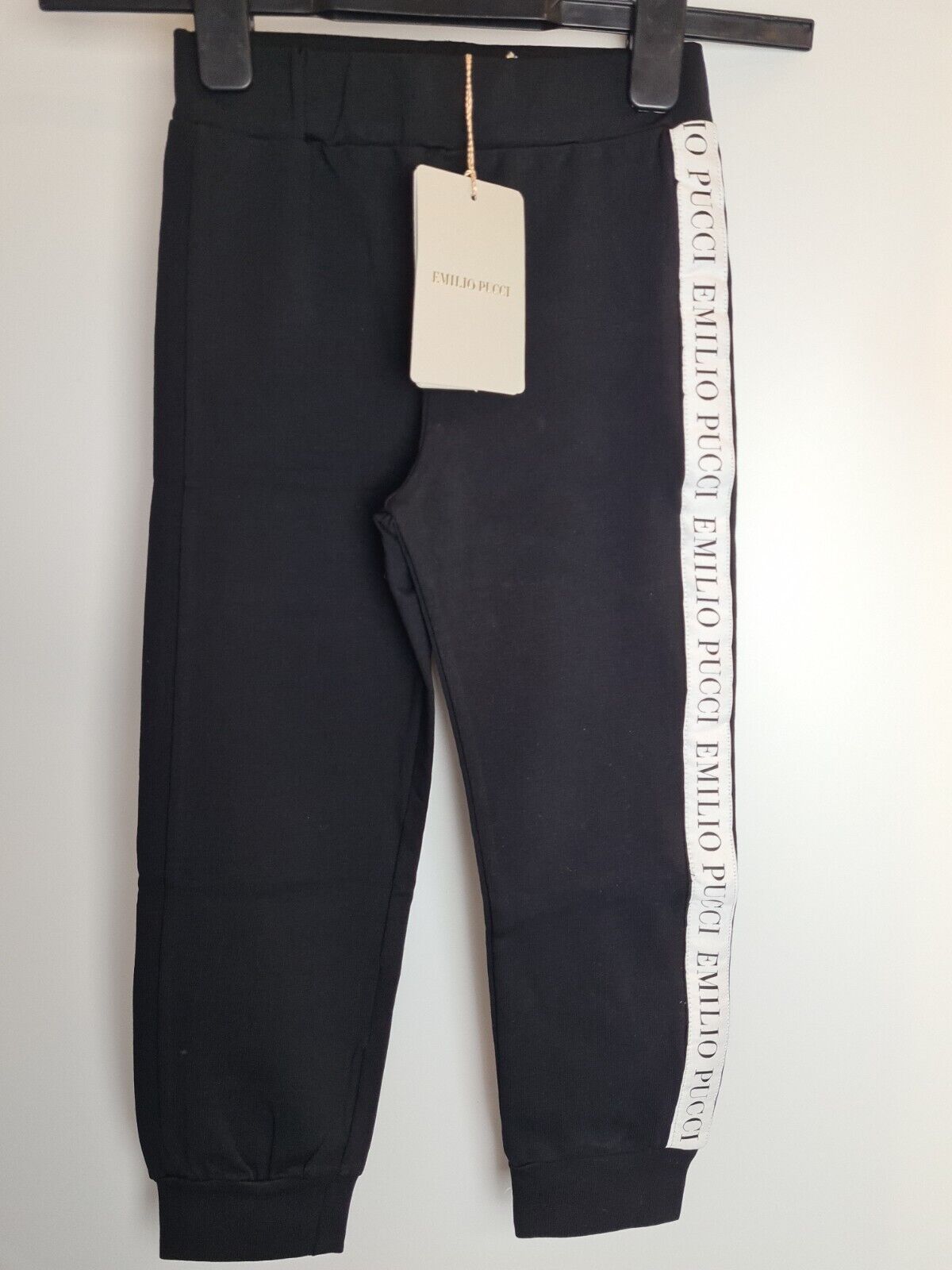 Emilio Pucci Black Tracksuit Bottoms Size 10 Years****Ref V159