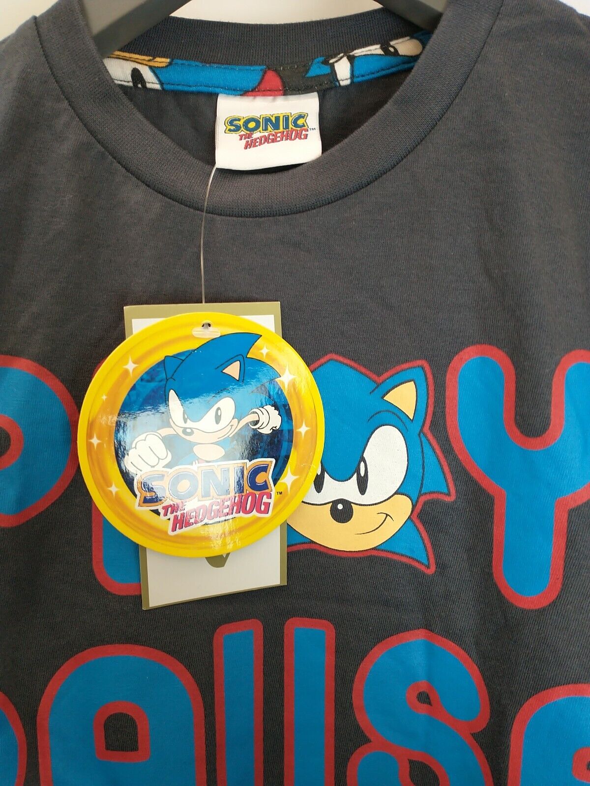 Sonic The Hedgehog 11/12 Years PJ Set **** Ref V32