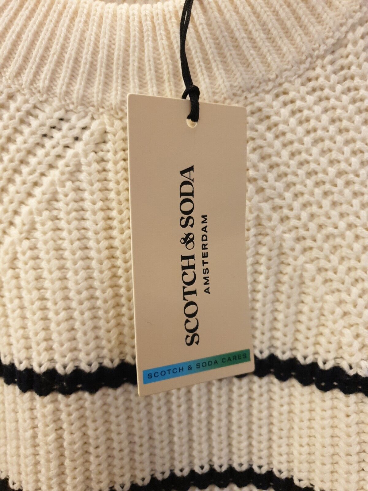 Scotch & Soda Amsterdam Cream Knit Jumper Girls 12yrs****Ref V548