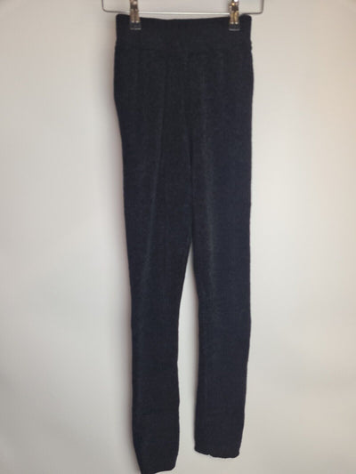 Michelle Keegan Chenille Black Leggings Size XS **** V368