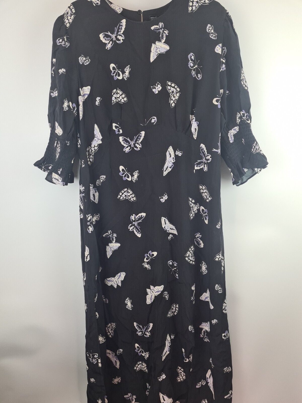 Nobodys Child Curve Luna Midi Dress Black Size 20 **** V30T