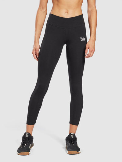 Reebok Ri Cotton Black Legging Size XS ** V524