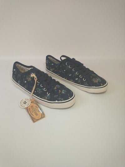 Fatface Lola Floral Print Trainer - Navy. UK 4.5 **** Ref VS1