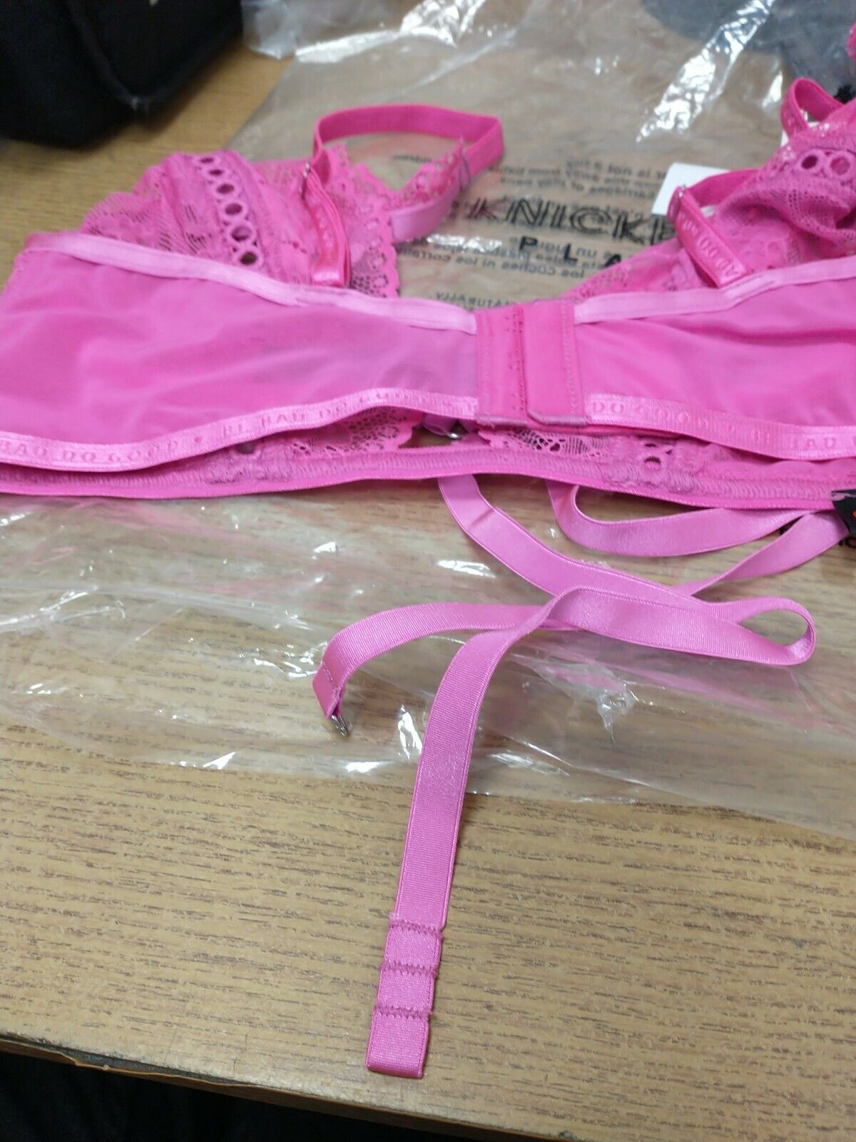 Knickerbox Planet Hot Pink Non Pad Bra. UK34B. New Ref Y60