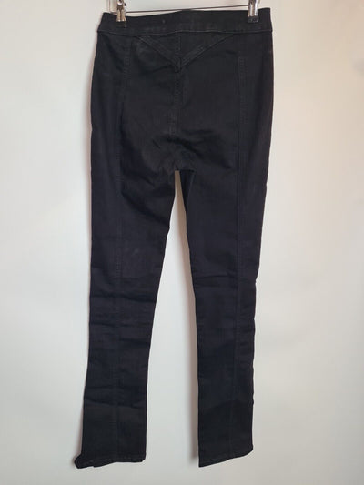 We The Free Riley Slit Skinny Black Jeans Size 29 **** V350