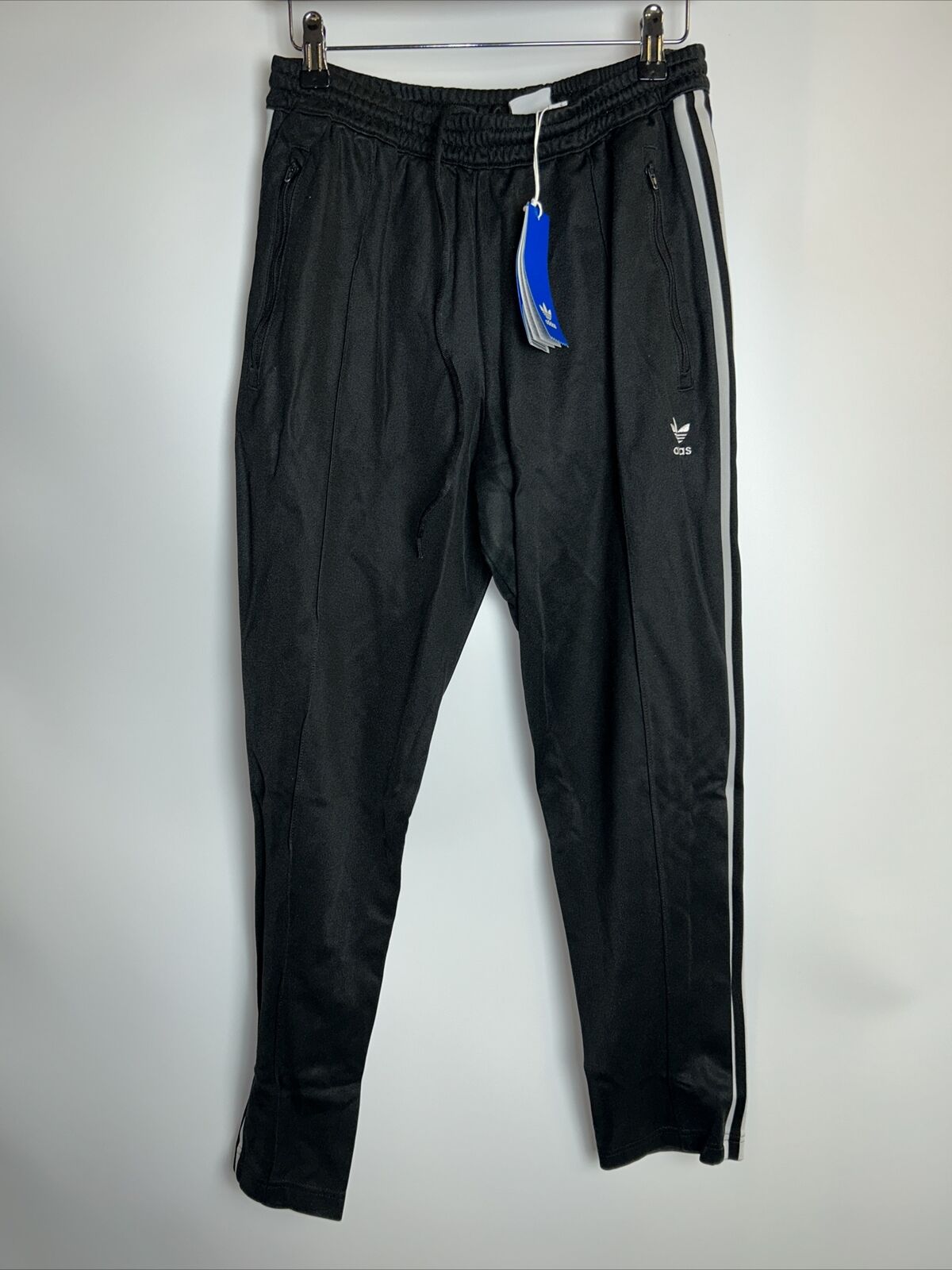 Adidas Originals Beckenbauer Joggers - Black. UK M **** Ref V230 New with defect