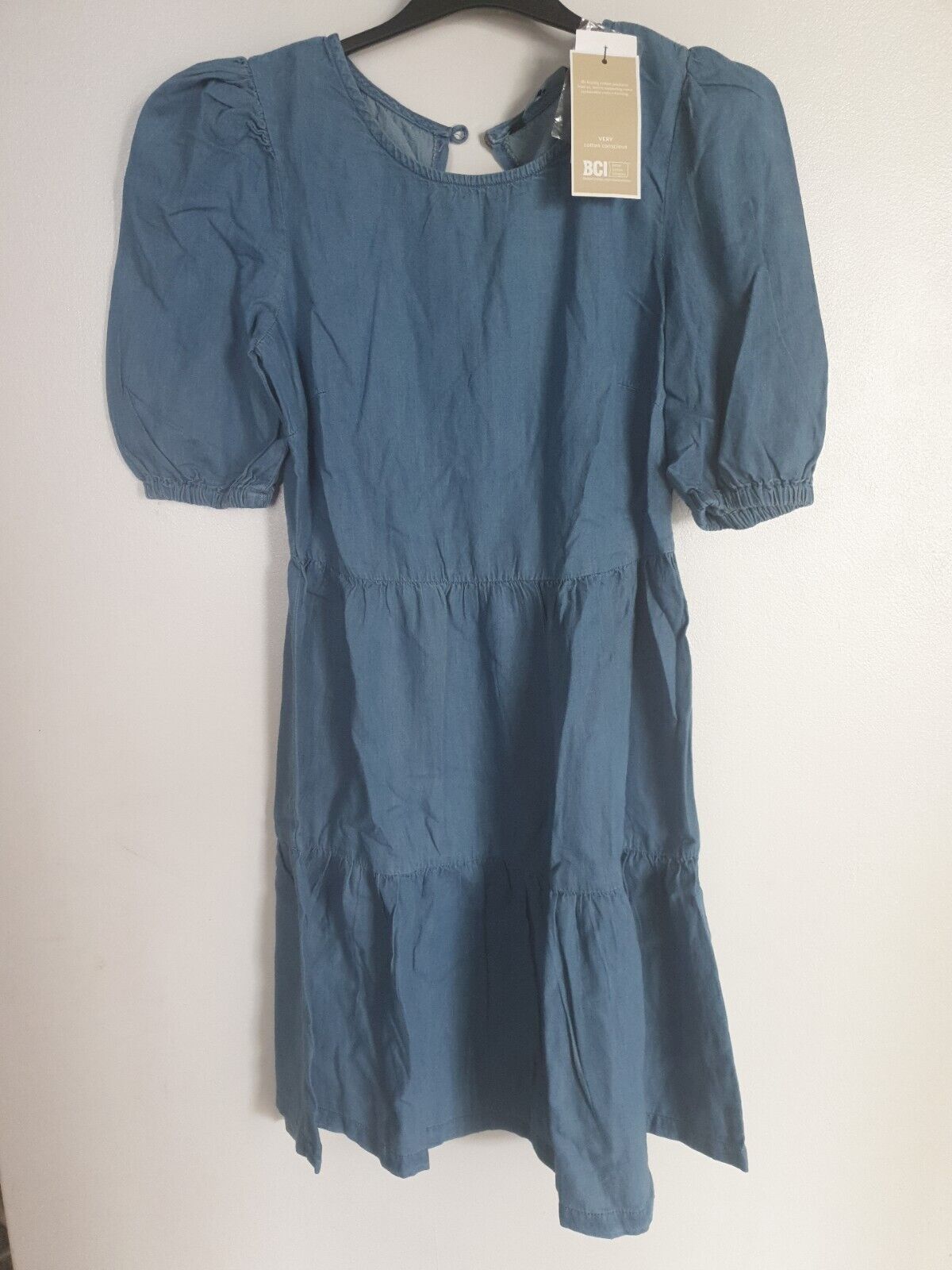 Blue Mid Wash Dress Uk8****Ref V538