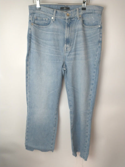 7 For All Mankind - High Waist Skinny Women's Jeans Waist 32 **** V29