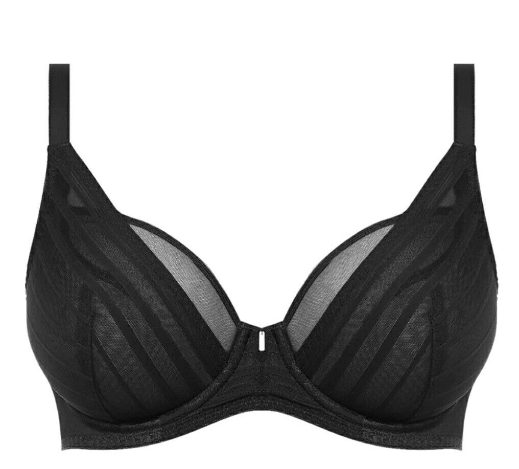 Freya Cameo AA3161 W Underwired High Apex Bra Black Uk32D****Ref V380