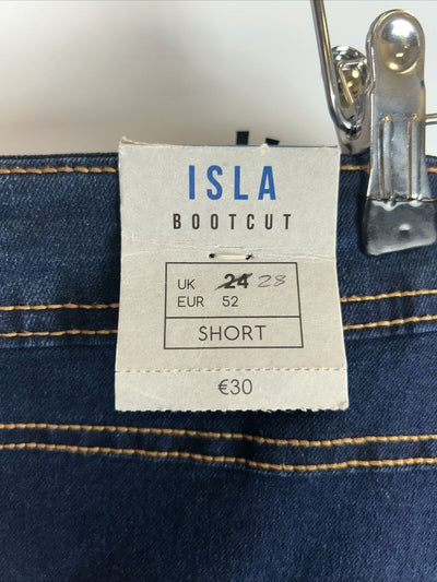 Isla Bootcut Jeans - Blue. UK 28 Short. **** Ref V82