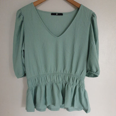 Womens Mint Green Top Uk16****Ref V344