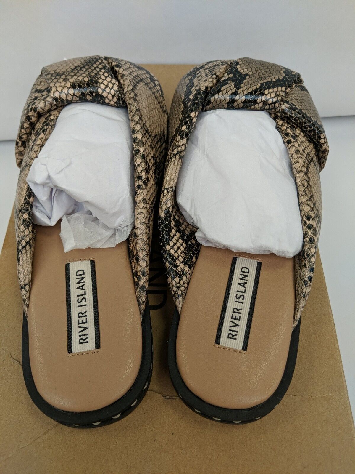 River Island Tottie Sandals. Beige. UK 2.  ****RefVS1