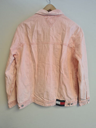 Tommy Jeans Oversize Trucker Jkt Pink Size XL BNWT Ref *** V518