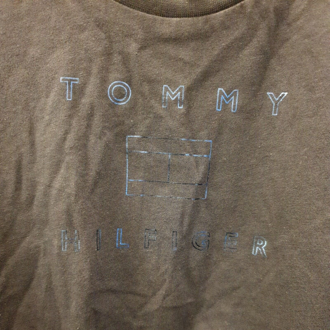 Tommy Hilfiger Blue Crop Tshirt Size 6yrs****Ref V110