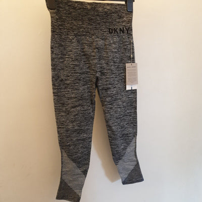 dkny sport leggings Seamless High Waist Mesh Grey Size Small ****Ref V165