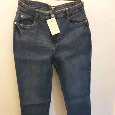 missguided 12 Blue Jeans Straight Leg Womens****Ref V42