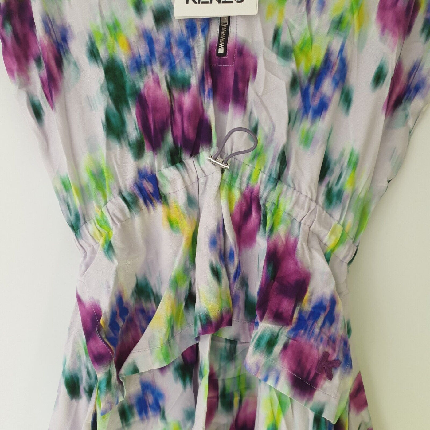 Kenzo Printed Waisted Midi Dress Size 38****Ref V26