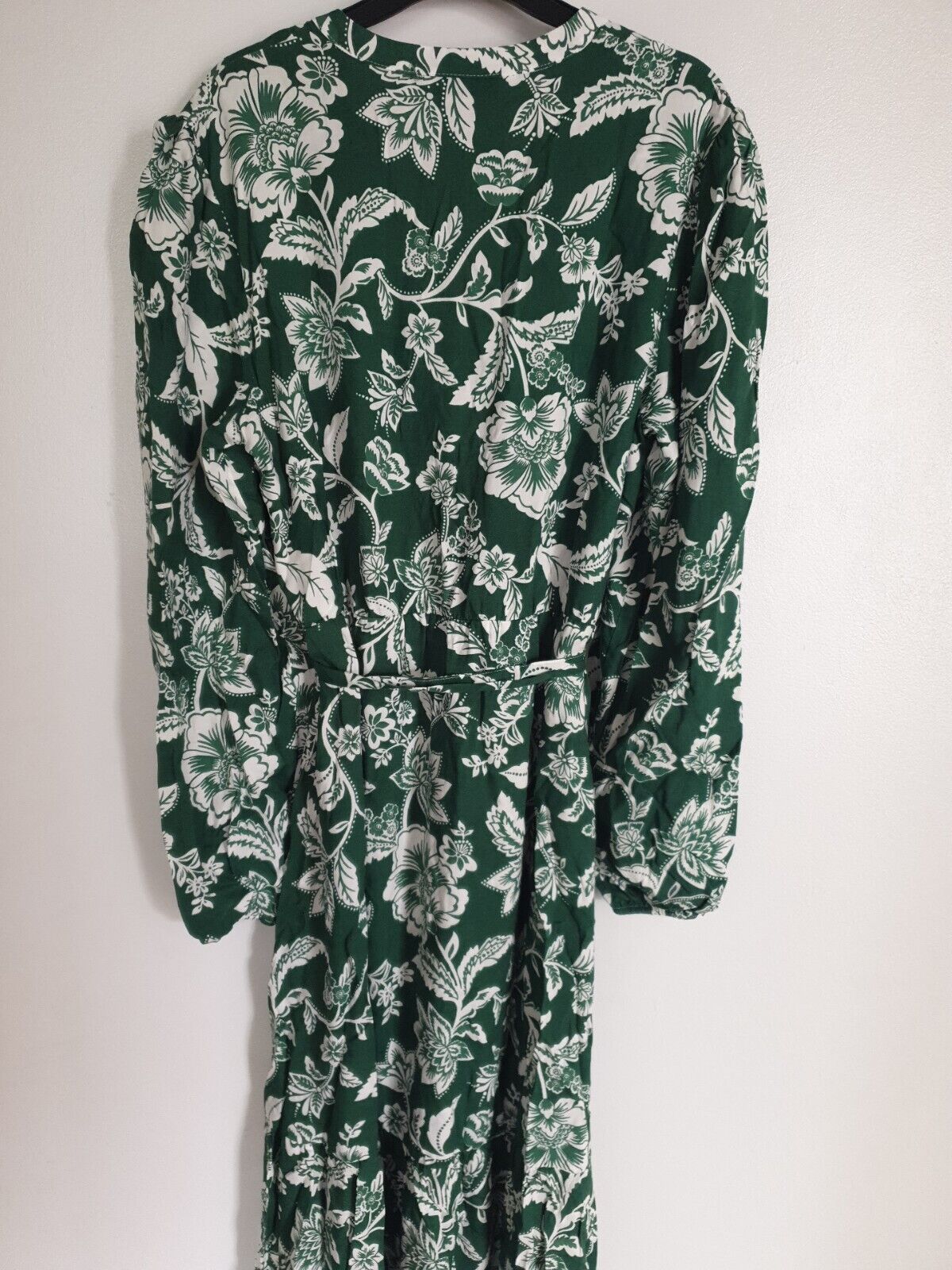 Womens Green Paisley Midi Dress UK 10 ****Ref V407