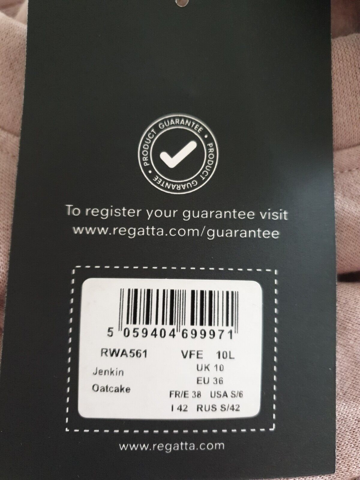 Regatta Jenkin Jumper Oatcake Uk10****Ref V411