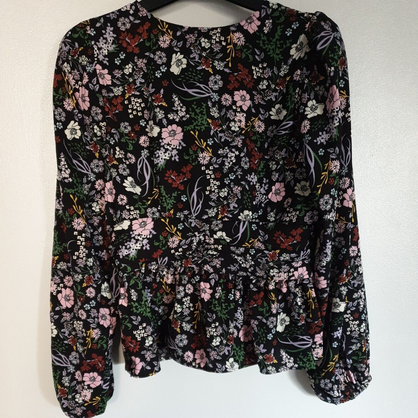 River Island Pretty Roman Floral Print Top Size10****Ref V270