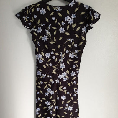 River Island Black 80s Utilitarian Dress Uk10****Ref V40