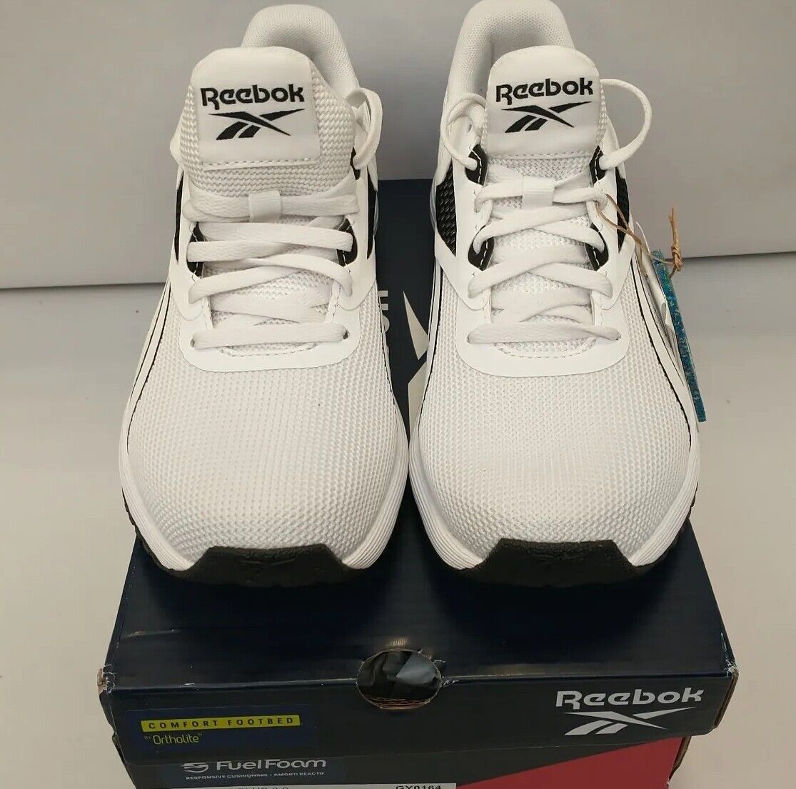 Reebok Lite Plus 3.0 Trainers. UK 4 White/Black  ****RefVS1