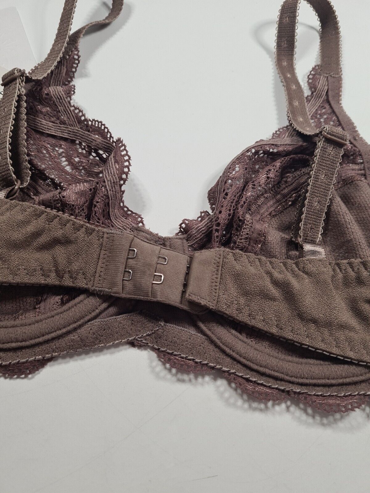 Triumph Amourette 300 Underwired Brown Bra Size 34C **** VA1