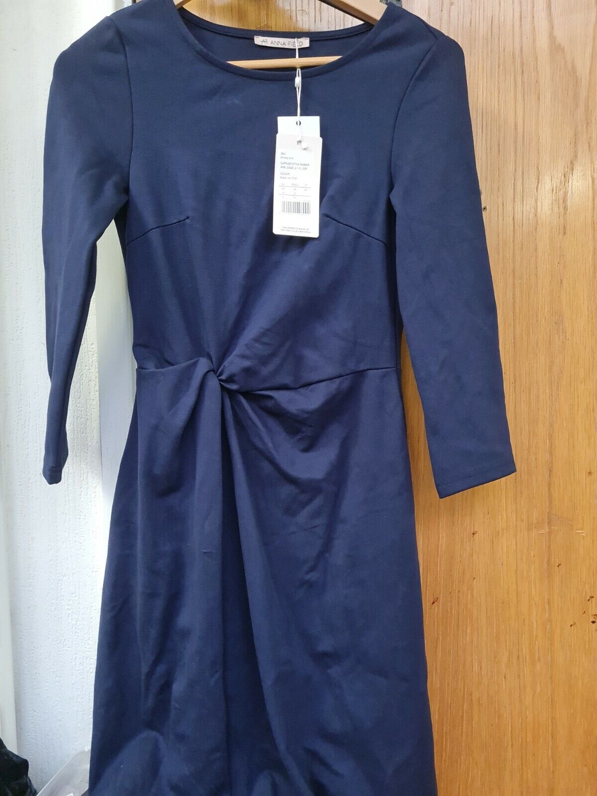 Anna Field Casual/Smart Dress new has some marks due to storage Uk6 Blue Ref G4