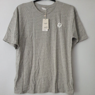 Mango Teen boys Grey Tshirt turn up the music Size XS-S ****Ref V545