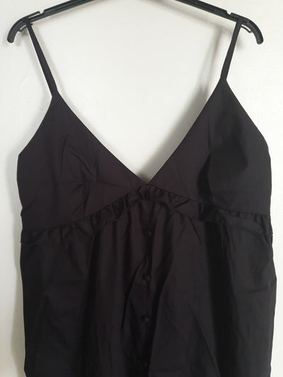 River Island Black Maxi Dress Uk12