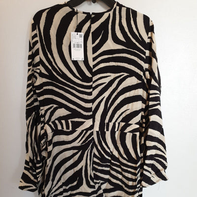 MNG Zebra Print Dress Size 12****Ref V187