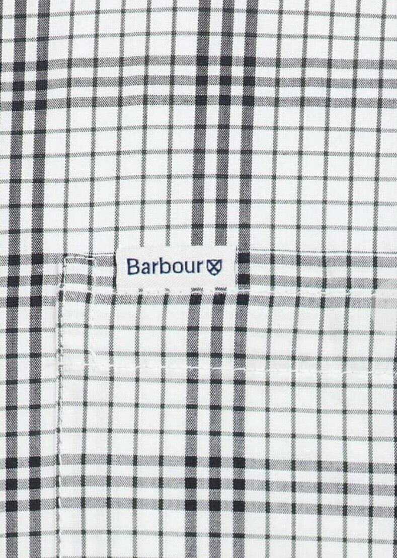 Barbour Rawcliffe Tailored Fit Shirt White UkS****Ref V549