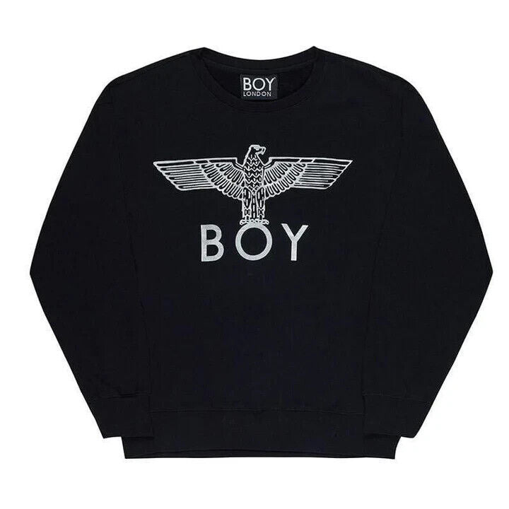 Boy London Eagle Black Sweatshirt Size Small ** SW13