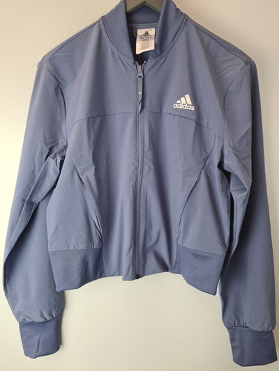 Adidas Womens AOP Track Jacket Purple Size Medium **** V30