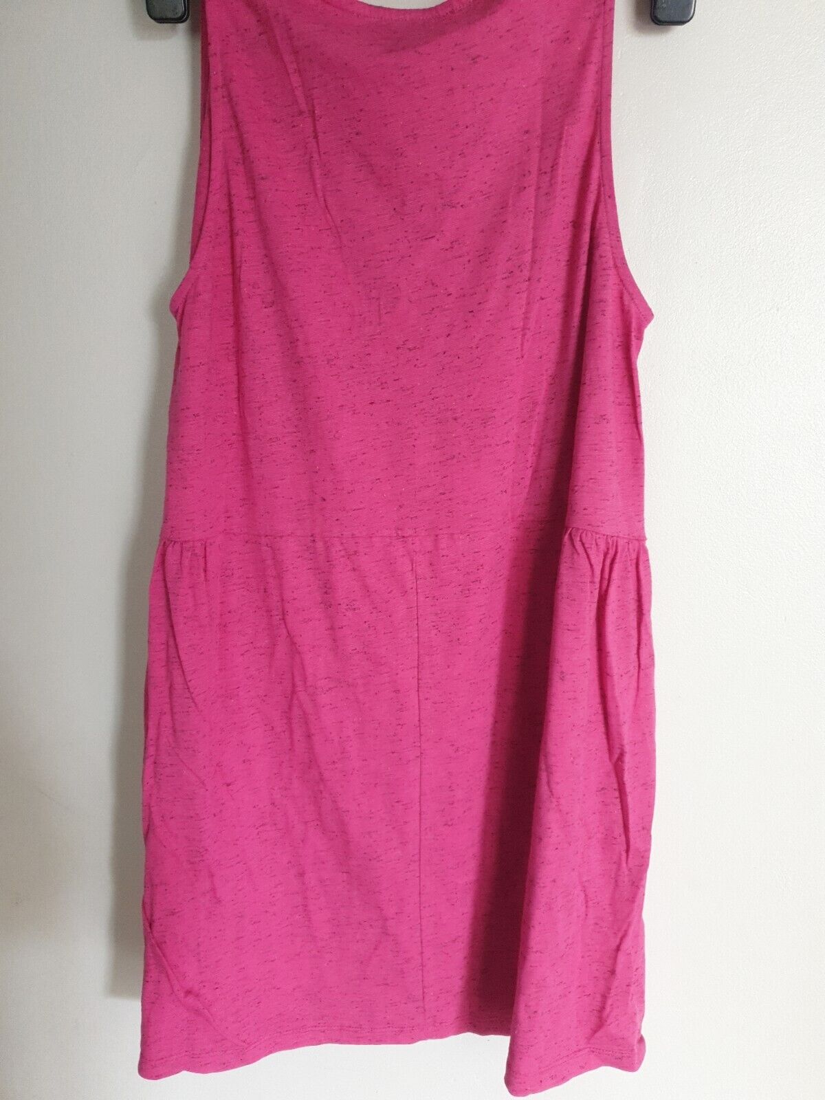 V Neck Mini Beach Dress Pink Uk10****Ref V538