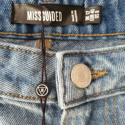 Missguided Blue Jeans Uk12****Ref V35