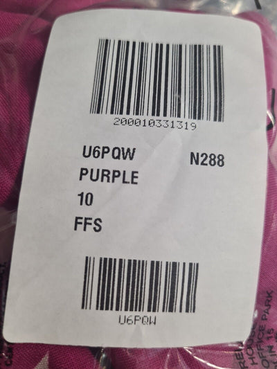Nobodys Child Alexa Midi Mix Purple Dress Size 10 **** V287