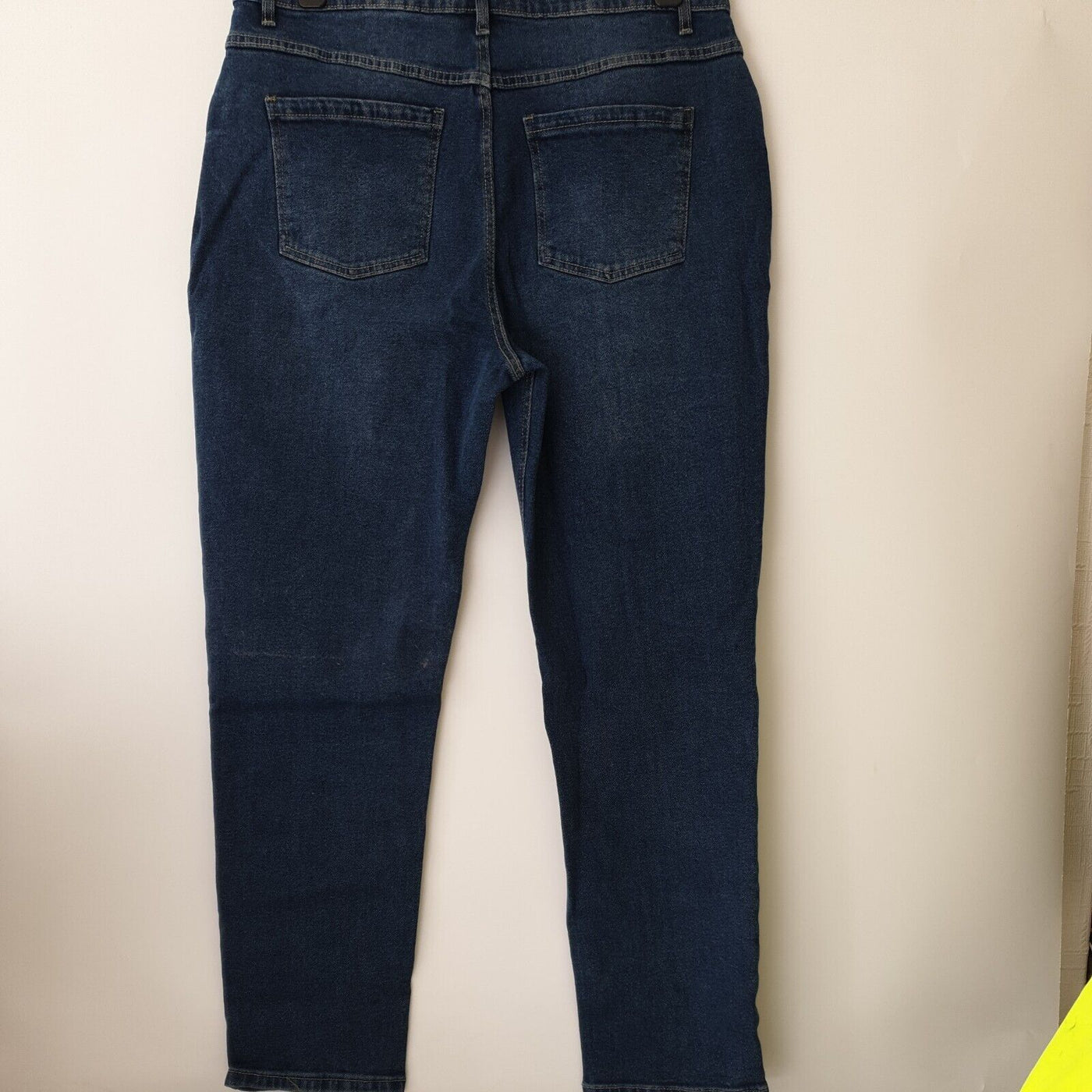 Missguided Classic Straight Leg Clean Wash Jeans Blue Uk16****Ref V246
