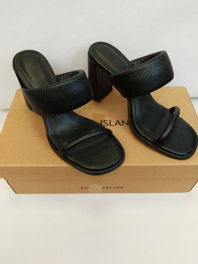 River Island Justice Heeled Sandals. Size UK 7