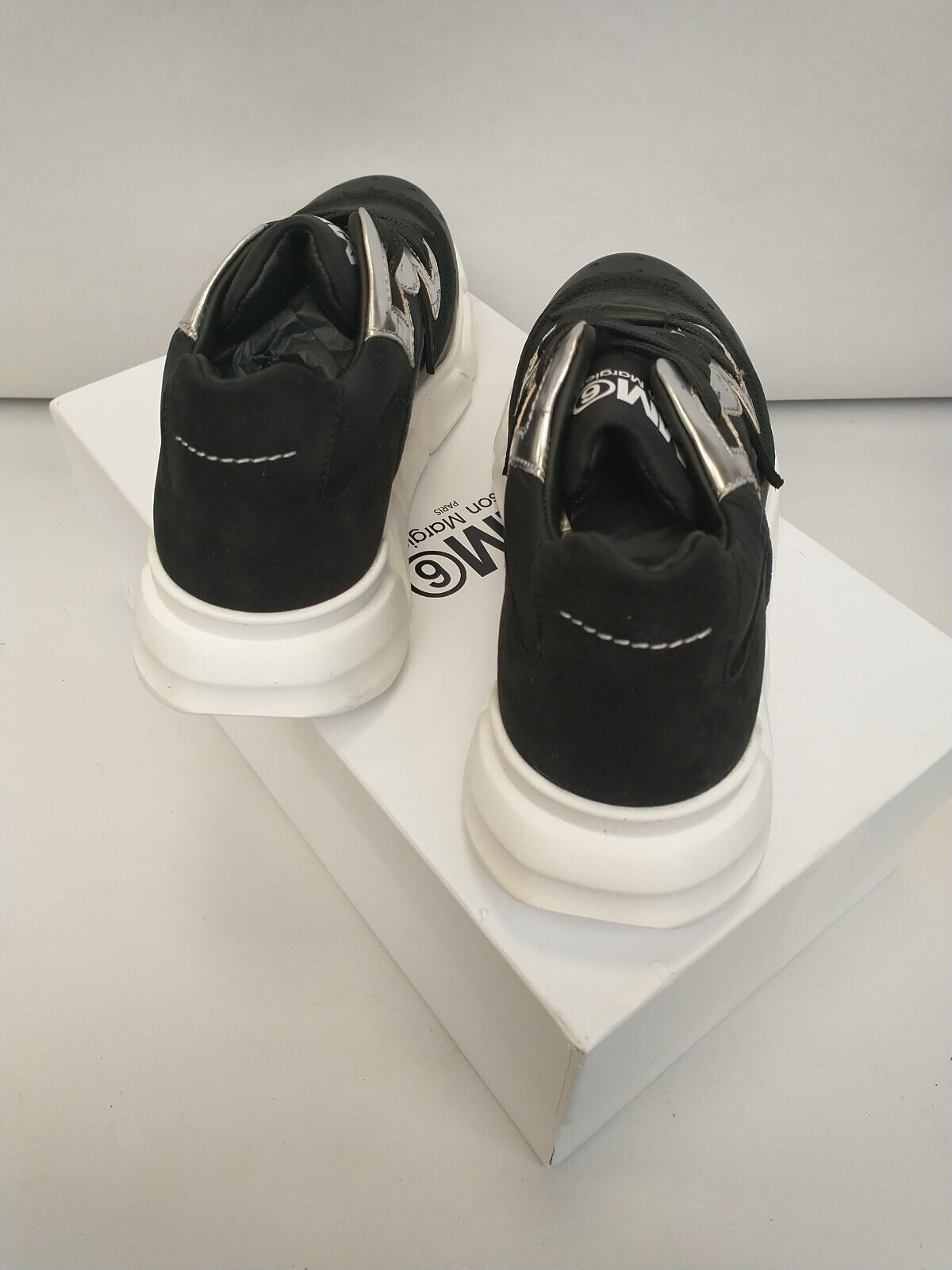 Maison Margiela MM6 Trainers. UK 1. Black **** RefVS1