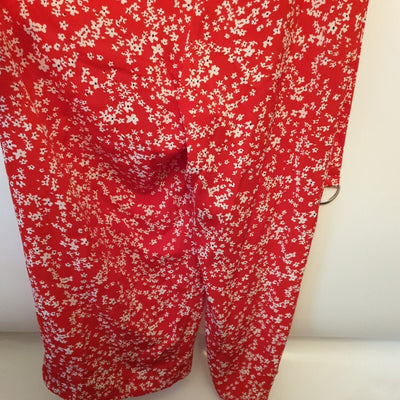 AX Paris Ditsy Floral Jumpsuit Red Size 6****Ref V131