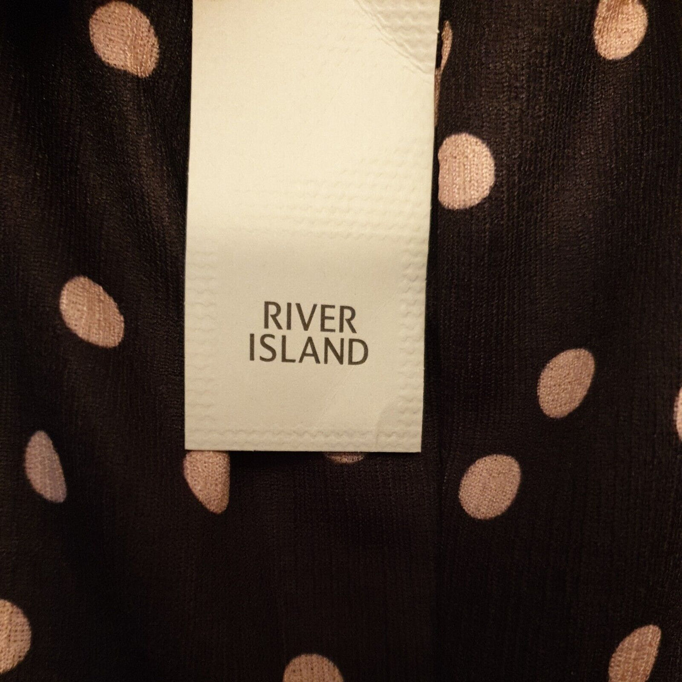 River Island Plus Black Polka-dot Trousers Size 20****Ref V234